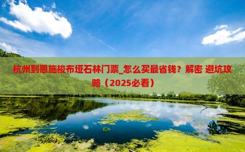 杭州到恩施梭布垭石林门票 杭州到恩施梭布垭石林门票