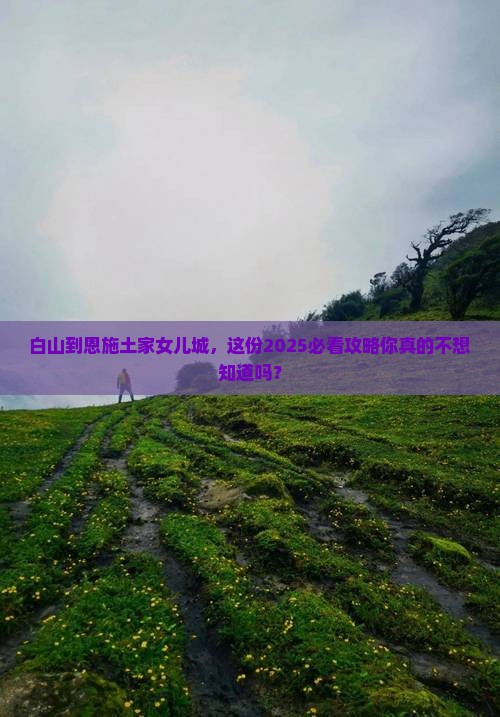 白山到恩施土家女儿城个人游