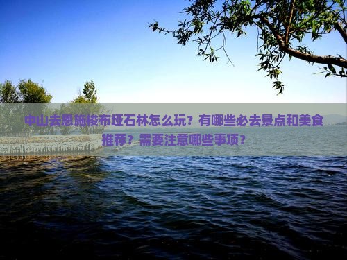 中山去恩施梭布垭石林哪里玩