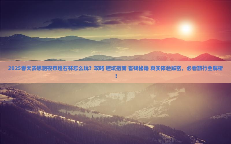 春天去恩施梭布垭石林团体旅游