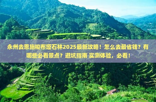 永州去恩施梭布垭石林景点