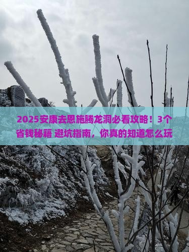 安康去恩施腾龙洞攻略