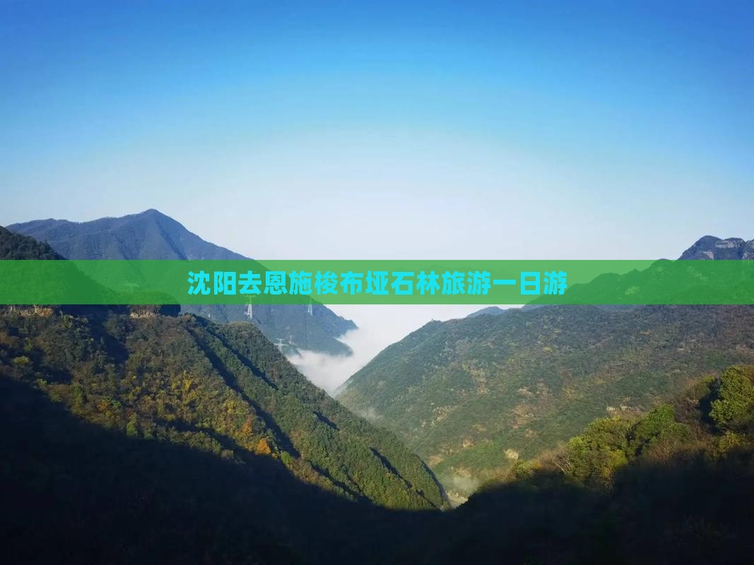 沈阳去恩施梭布垭石林一日