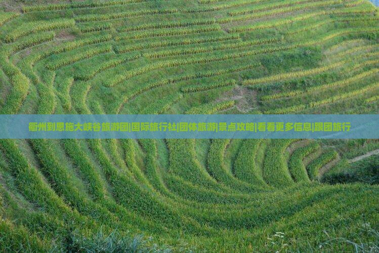 衢州到恩施大峡谷旅游团|国际旅行社|团体旅游|景点攻略|看看更多信息|跟团旅行