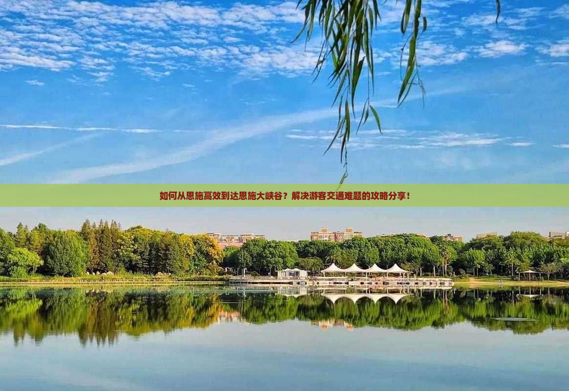 如何从恩施高效到达恩施大峡谷？解决游客交通难题的攻略分享！