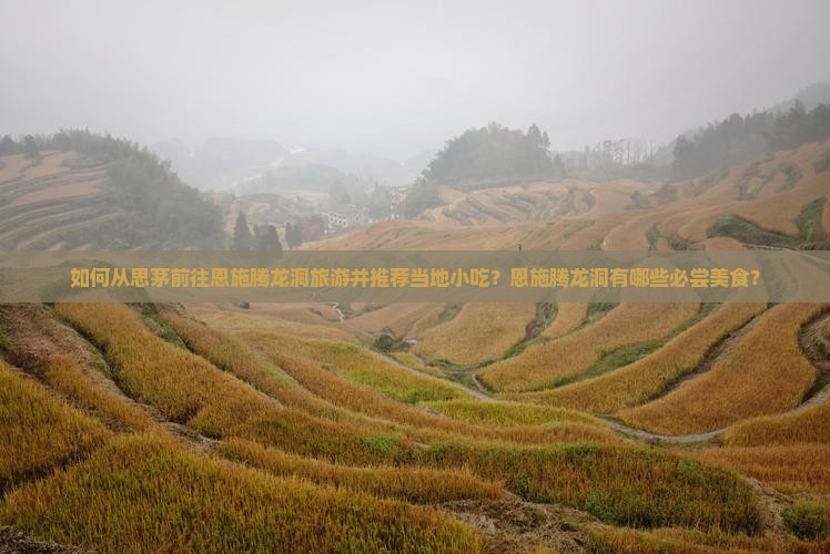 如何从思茅前往恩施腾龙洞旅游并推荐当地小吃？恩施腾龙洞有哪些必尝美食？