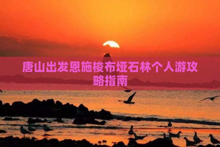 唐山出发恩施梭布垭石林个人游攻略指南