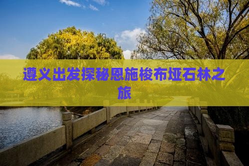 遵义出发探秘恩施梭布垭石林之旅