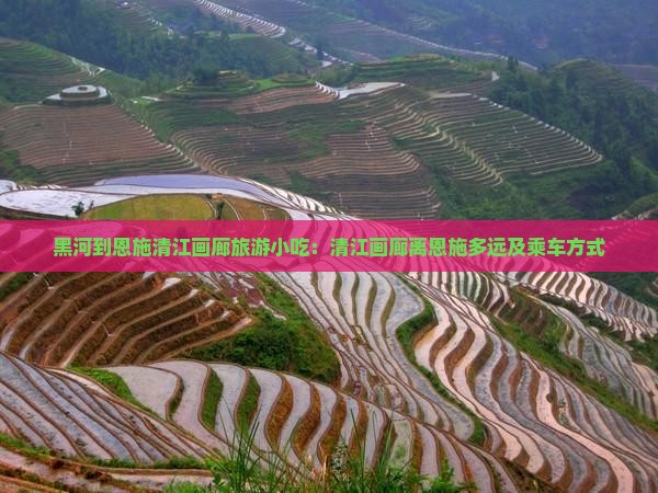 黑河到恩施清江画廊旅游小吃:清江画廊离恩施多远及乘车方式 黑河到恩施清江画廊旅游小吃:清江画廊离恩施多远及乘车方式