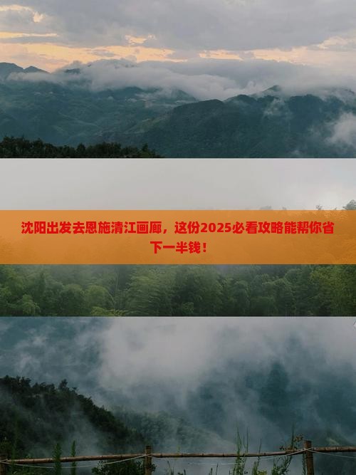 沈阳到恩施清江画廊旅行社