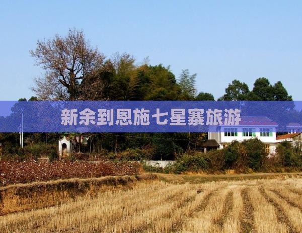 新余到恩施七星寨旅游