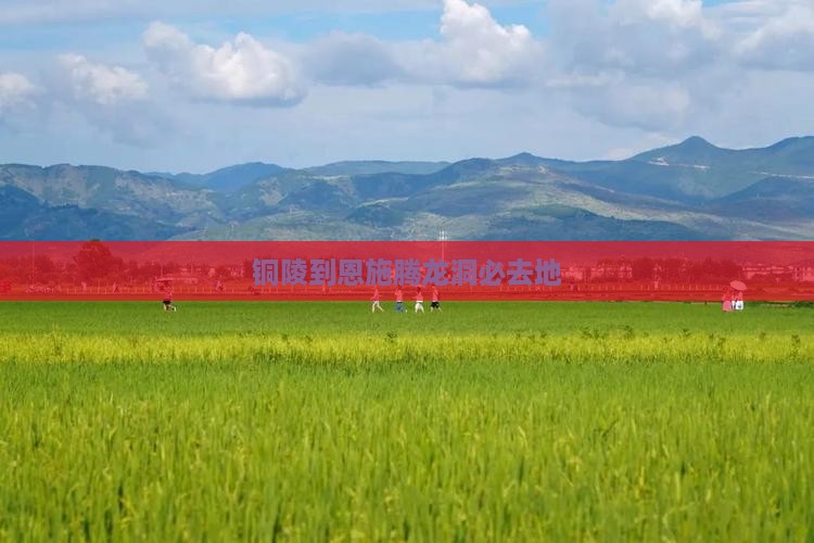 铜陵到恩施腾龙洞必去地