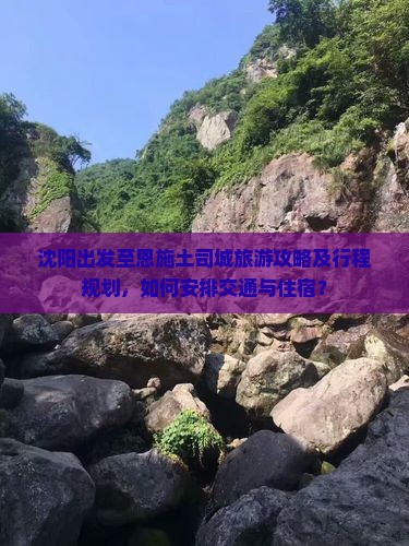沈阳出发至恩施土司城旅游攻略及行程规划，如何安排交通与住宿？
