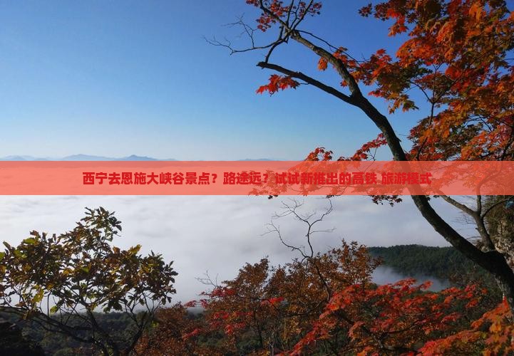 西宁去恩施大峡谷景点？路途远？试试新推出的高铁+旅游模式