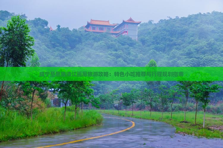 咸宁至恩施清江画廊旅游攻略：特色小吃推荐与行程规划指南
