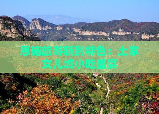 恩施旅游新到特色：土家女儿城小吃盛宴