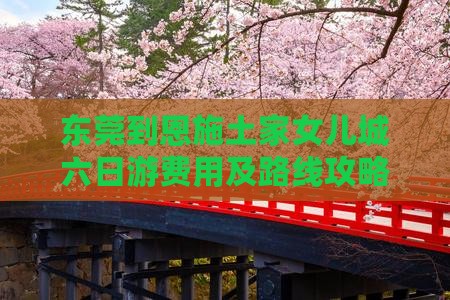 东莞到恩施土家女儿城六日游费用及路线攻略