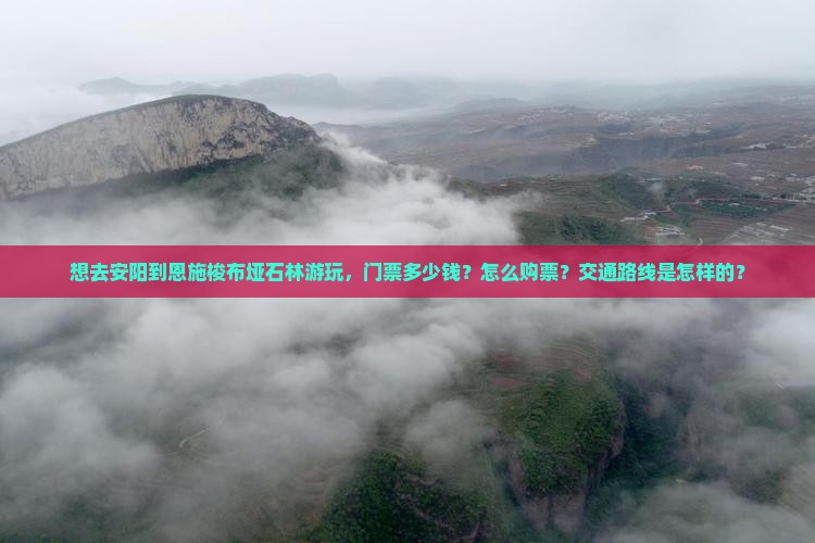 想去安阳到恩施梭布垭石林游玩，门票多少钱？怎么购票？交通路线是怎样的？
