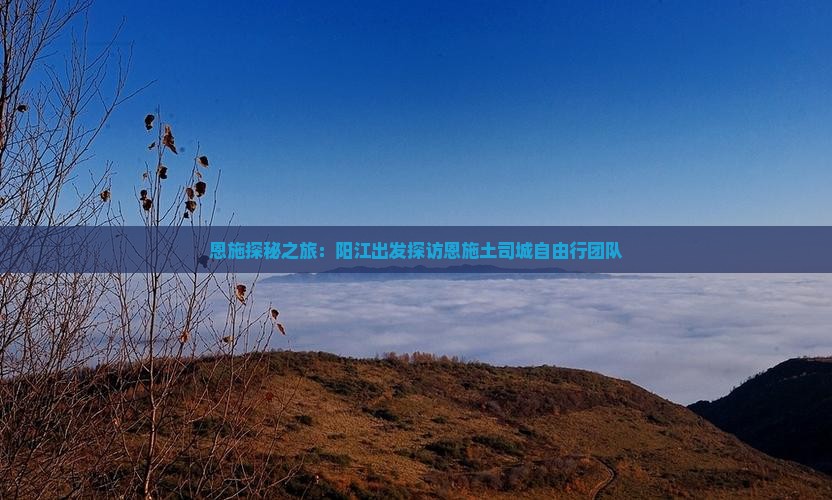 恩施探秘之旅：阳江出发探访恩施土司城自由行团队