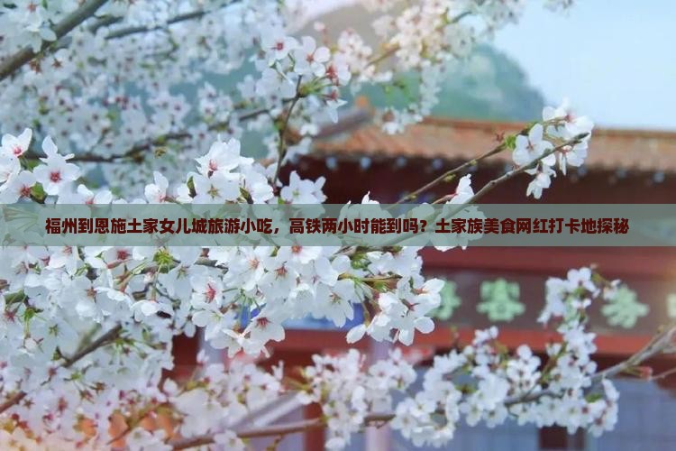 福州到恩施土家女儿城旅游小吃，高铁两小时能到吗？土家族美食网红打卡地探秘