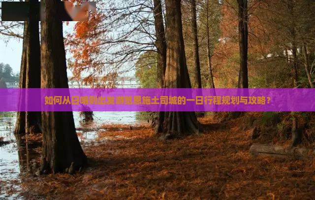 如何从日喀则出发游览恩施土司城的一日行程规划与攻略？