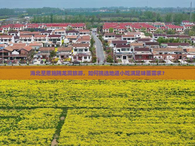 海北至恩施腾龙洞旅游，如何挑选地道小吃满足味蕾需求？
