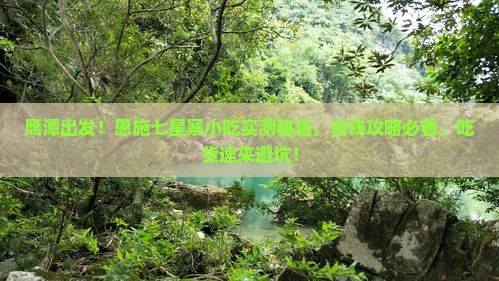 鹰潭去恩施七星寨旅游小吃