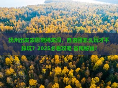 抚州到恩施腾龙洞自由团