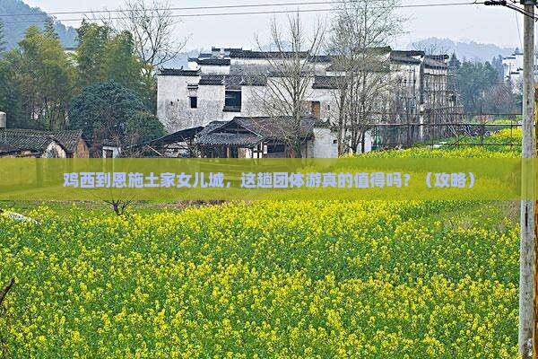 鸡西到恩施土家女儿城团体旅游