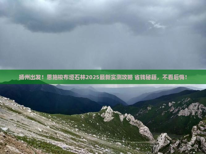 扬州去恩施梭布垭石林景点