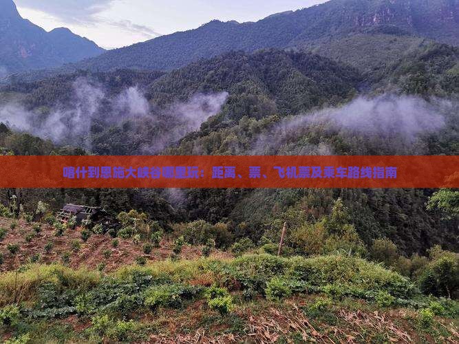 喀什到恩施大峡谷哪里玩：距离、票、飞机票及乘车路线指南