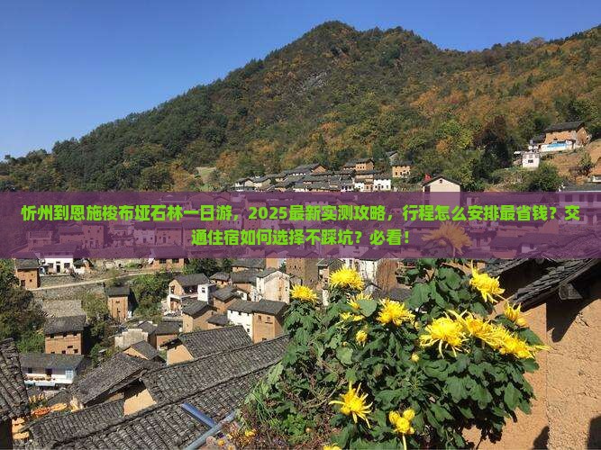 忻州到恩施梭布垭石林一日