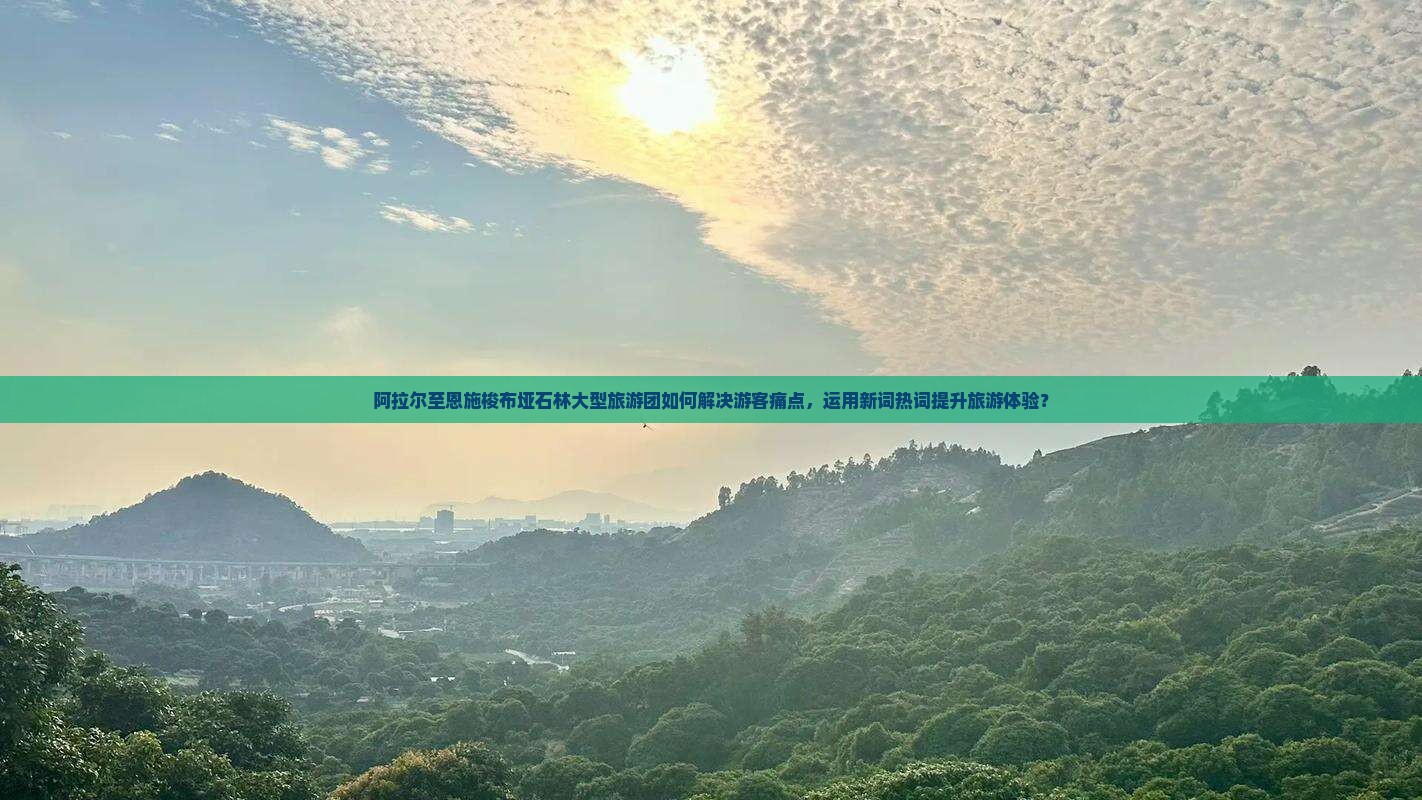 阿拉尔至恩施梭布垭石林大型旅游团如何解决游客痛点，运用新词热词提升旅游体验？