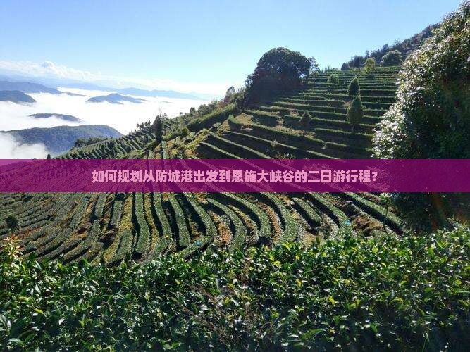 如何规划从防城港出发到恩施大峡谷的二日游行程？