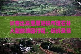 长春出发至恩施梭布垭石林大型旅游团行程、报价及预订疑问解答
