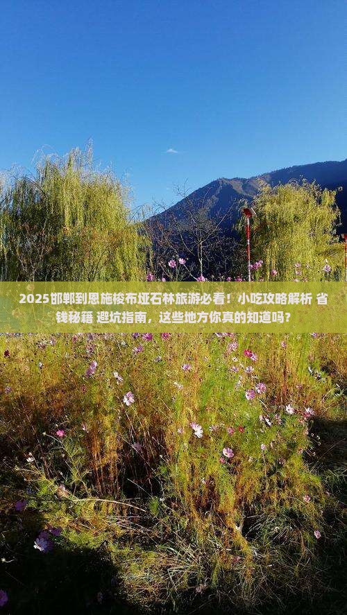 邯郸到恩施梭布垭石林旅游小吃