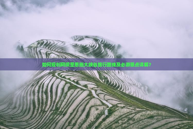 如何规划阿坝至恩施大峡谷旅行路线及必游景点详解？