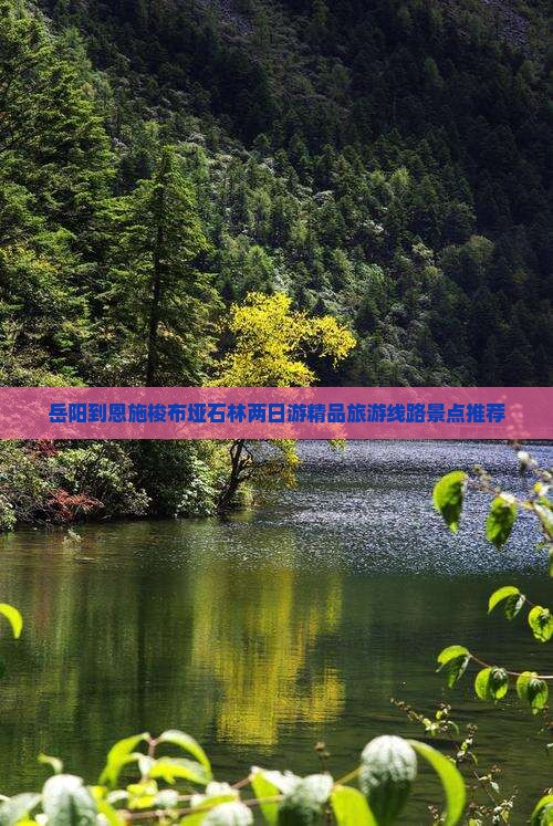 岳阳到恩施梭布垭石林两日游精品旅游线路景点推荐