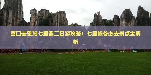 营口去恩施七星寨二日游