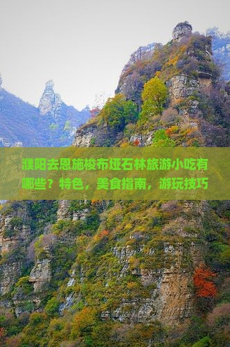 濮阳去恩施梭布垭石林旅游小吃
