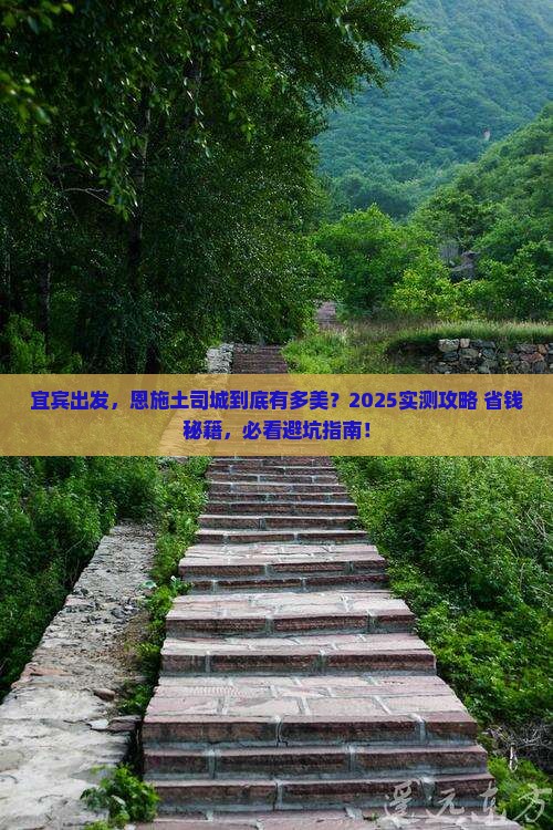 宜宾去恩施土司城攻略