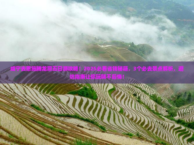 咸宁去恩施腾龙洞五日游