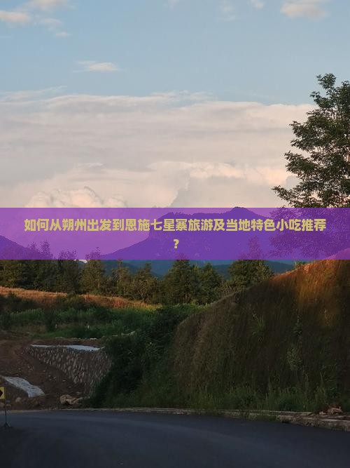 如何从朔州出发到恩施七星寨旅游及当地特色小吃推荐？