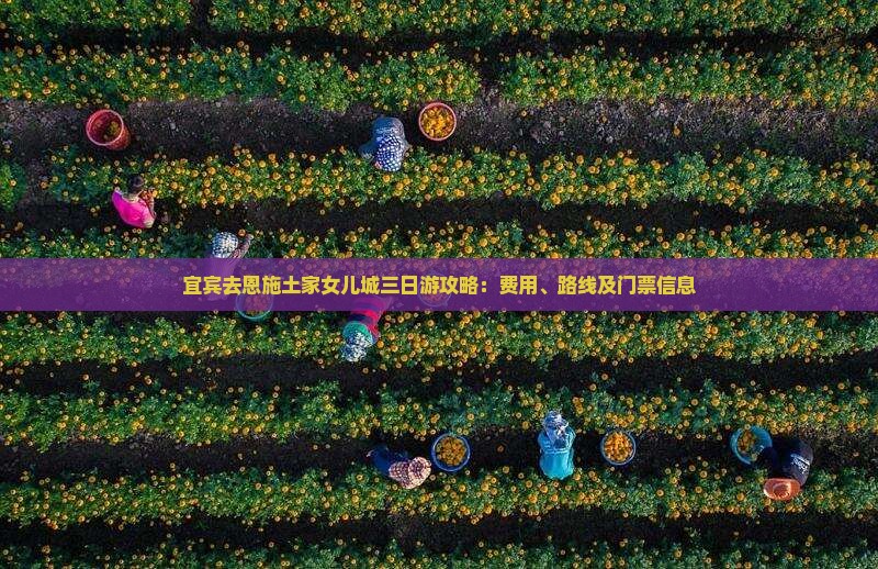 宜宾去恩施土家女儿城三日游攻略：费用、路线及门票信息