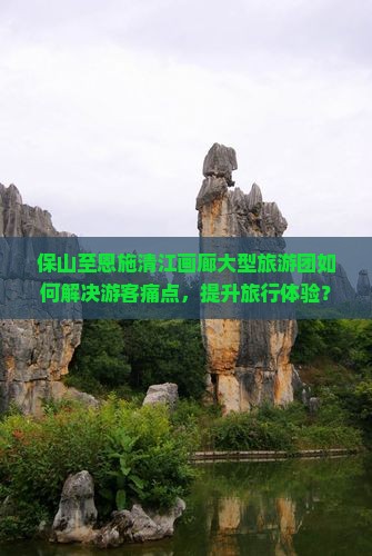 保山至恩施清江画廊大型旅游团如何解决游客痛点，提升旅行体验？