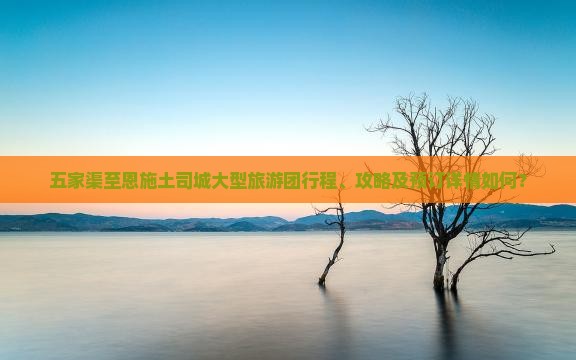五家渠至恩施土司城大型旅游团行程、攻略及预订详情如何？