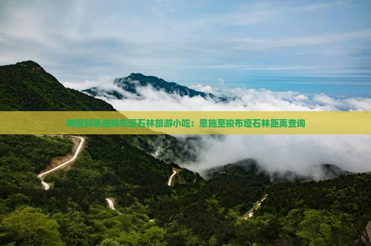 南阳到恩施梭布垭石林旅游小吃：恩施至梭布垭石林距离查询