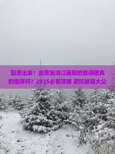 固原去恩施清江画廊大型旅游团
