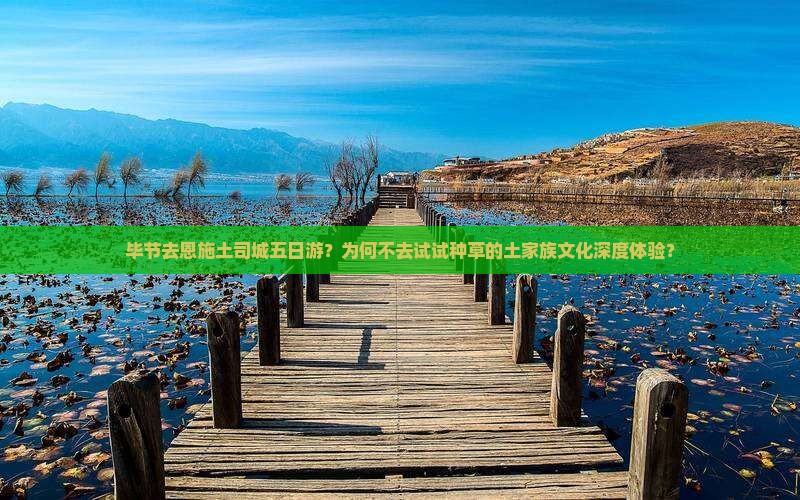 毕节去恩施土司城五日游？为何不去试试种草的土家族文化深度体验？