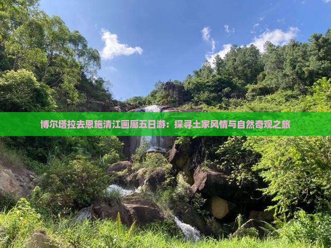 博尔塔拉去恩施清江画廊五日游：探寻土家风情与自然奇观之旅